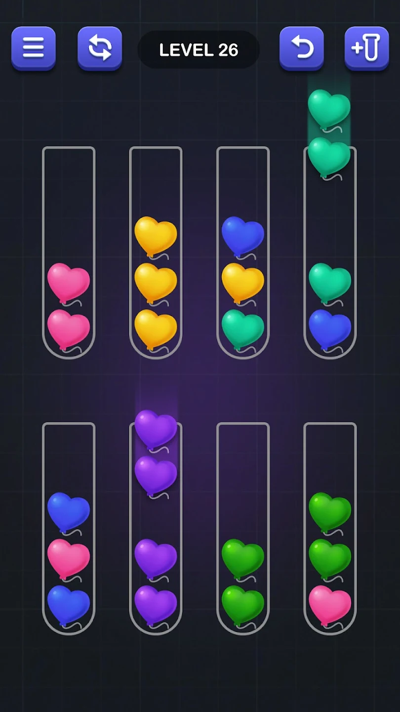 Ball Sort Game - Nivel Avanzado